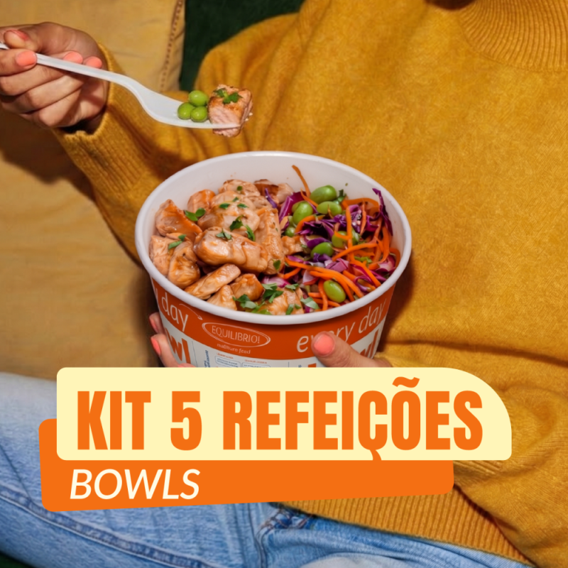 Kit 5 Refeições (Bowls)