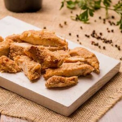 frango empanado (assado sem glúten)