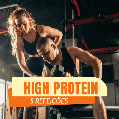 High protein 5 Refeições (com Bowls) 