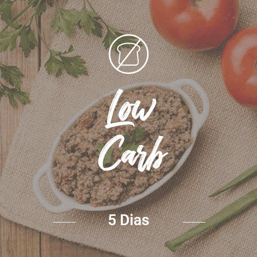 Low Carb – 5 dias (Dia Completo)