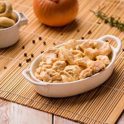 strogonoff light de frango