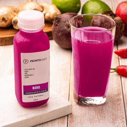 suco prensado a frio PRONTO ENERGY (roxo)