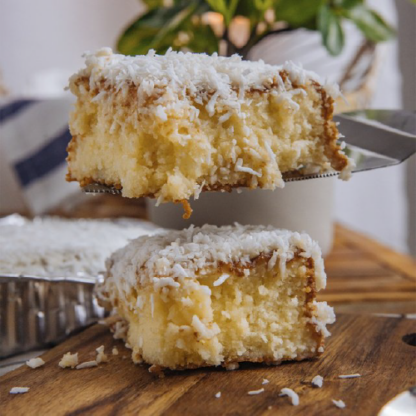bolo de coco gelado