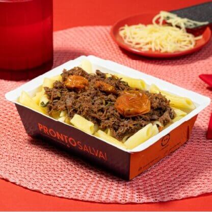 marmita – ragú de costela + penne + tomate confit