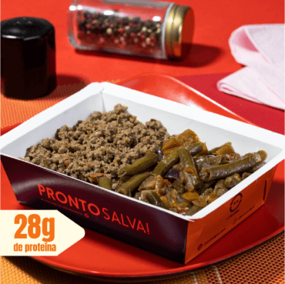 marmita – carne moída + legumes thai – low carb