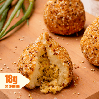 coxinha fit frango e batata doce (18g de proteína) coxinha fit frango e batata doce (18g de proteína)