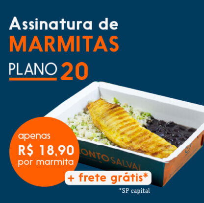 Assinatura – 20 marmitas
