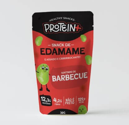 snack de edamame – barbecue