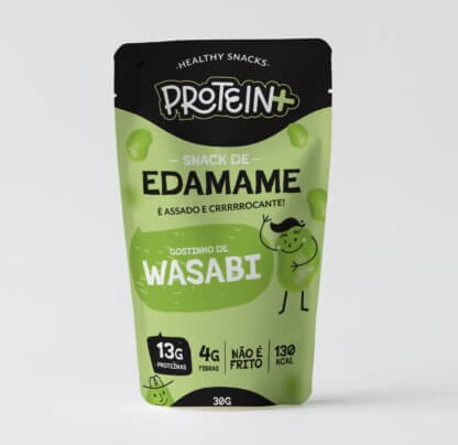 snack de edamame – wasabi