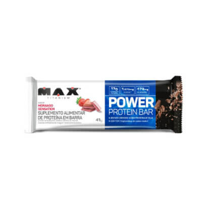 power protein bar – morango sensation