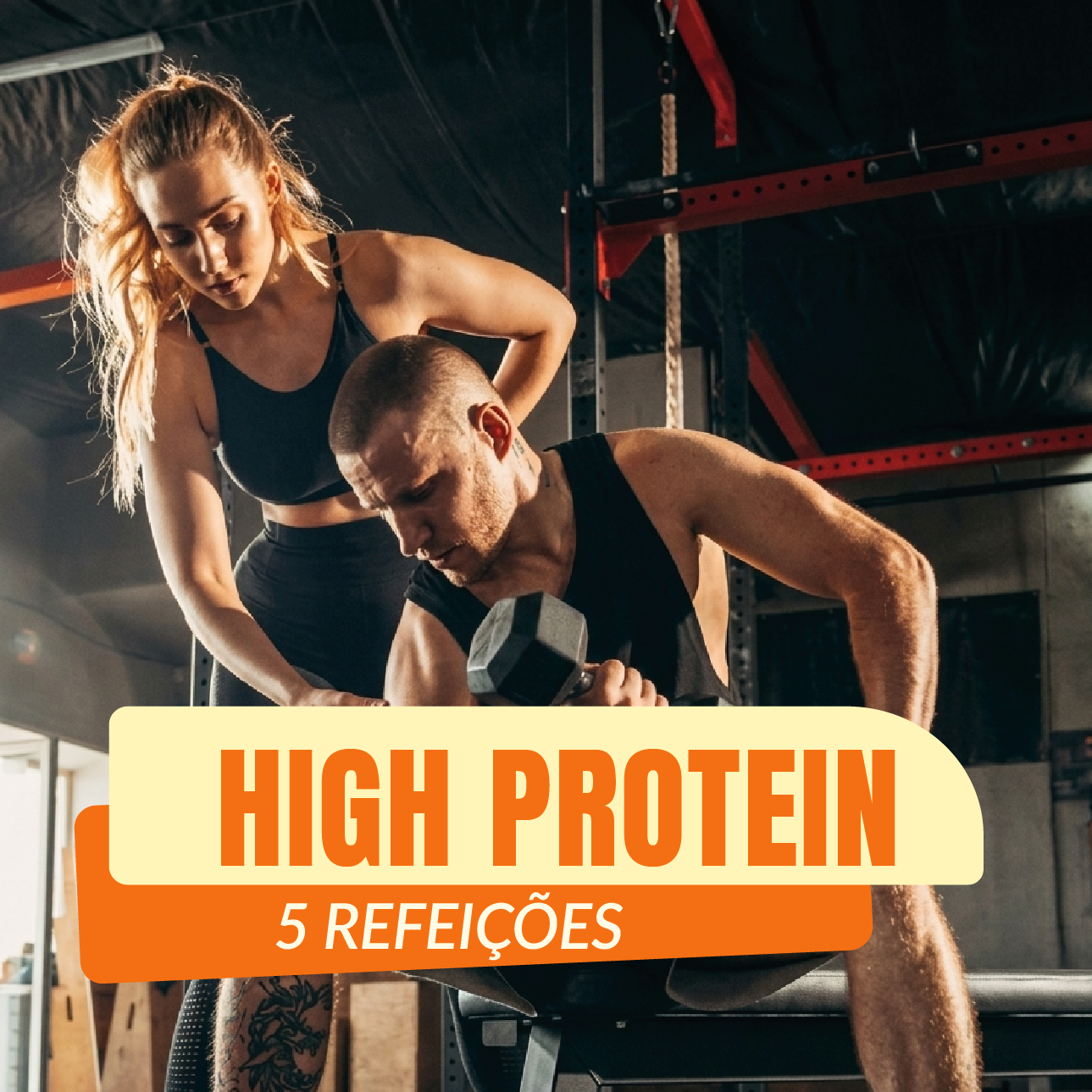 High protein 5 Refeições (com Bowls)