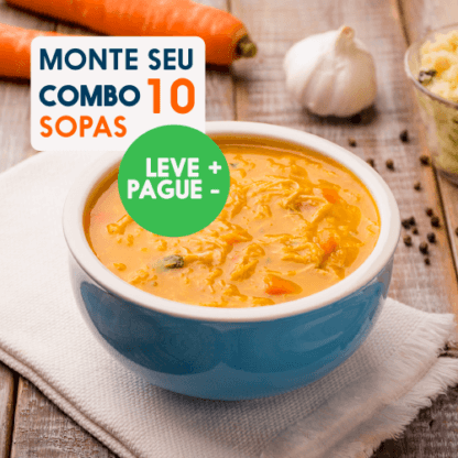 monte seu combo – 10 sopas