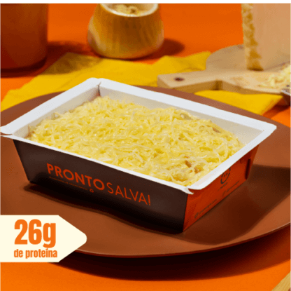 marmita – escondidinho de frango + purê de batata e parmesão