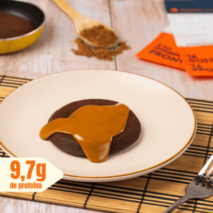 panqueca proteica doce – cacau