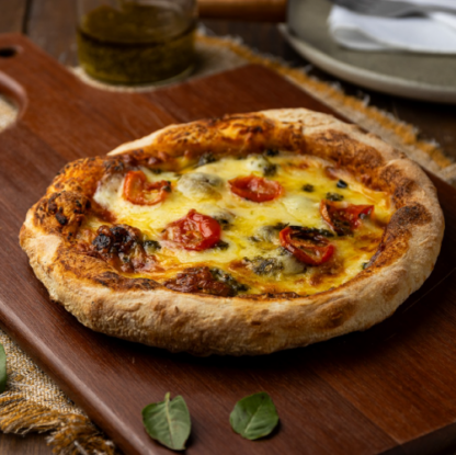 pizza marguerita – longa fermentação