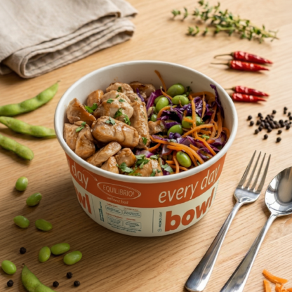 every day Bowl – Salmão Oriental com Arroz e Edamame