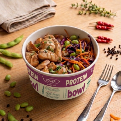 protein Bowl – Salmão Oriental com Arroz e Edamame